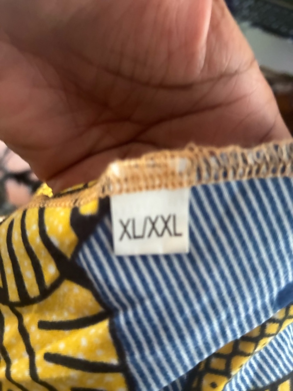 African Print Off Shoulder Crop Top XL XXL Ankara Ruffle Top - Picture 4 of 4
